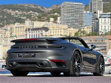 Porsche 911 TYPE 992 TURBO S CABRIOLET PDK 650 CV MONACO Occasion