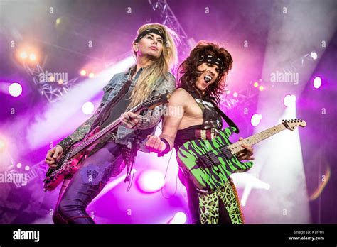 The American Glam Metal Band Steel Panther Performs A Live Concert At