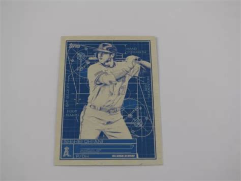 Shohei Ohtani Topps Superstar Blueprint Sb La Angels Eur