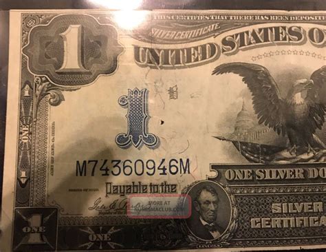 Silver Certificate Black Eagle Circulated