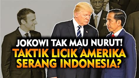 MARAH BESAR TAKTIK LICIK AMERIKA SER4NG INDONESIA DI BAWAH PIMPINAN