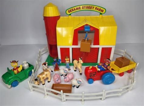 Vintage Sesame Street Farm And Playset By Illco 1990 Used 4577113659