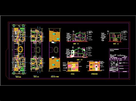 Resid Ncia Unifamiliar Em Autocad Baixar Cad Gr Tis Kb