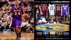 Kobe Bryant Memorabilia Finally Goes To Auction