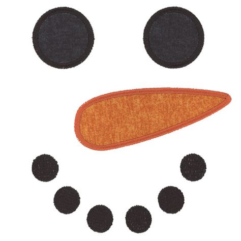 Snowman Applique