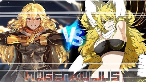 Yang Xiao Long Vs Leone RWBY Vs Akame Ga Kill ANIME MUGEN JUS YouTube