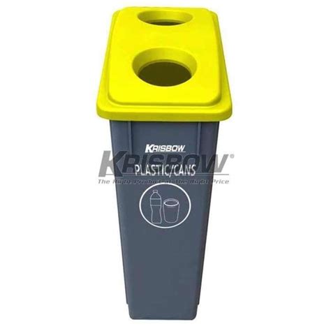 Promo Promo Tempat Sampah Dustbin L Grey W Bottle Recycling Lid