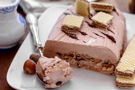 DOLCE SEMIFREDDO Con NUTELLA E WAFER Alla Nocciola Graficare In Cucina