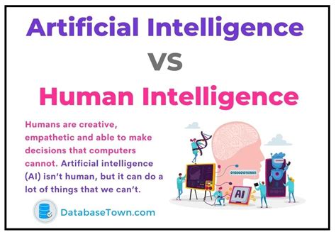 Artificial Intelligence VS Human Intelligence (Differences ...