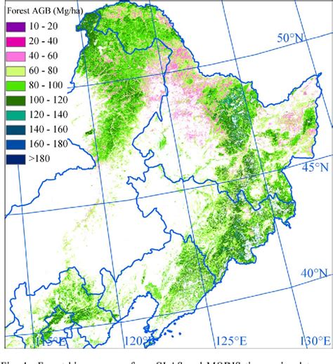 Figure 4 From Forest Biomass Mapping Of Northeastern China Using Glas