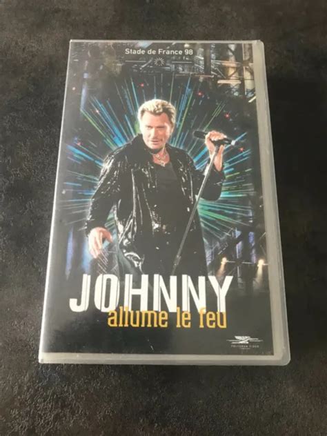 Cassette Vhs Johnny Hallyday Eur Picclick Fr