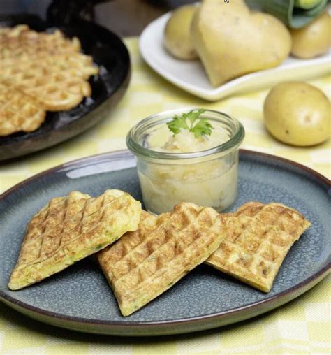 Rezept Sternekoch Cliff Hämmerle kocht Kartoffelwaffeln mit Birnen