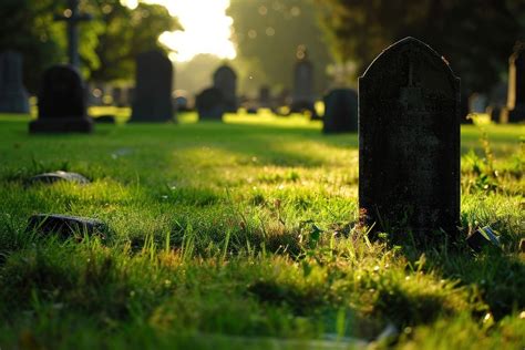 Empty cemetery tombstone outdoors grass. | Free Photo - rawpixel