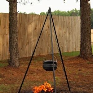 Flat Cast Iron Cauldron Flat Bottom Kettles Camp Fire Pot Etsy