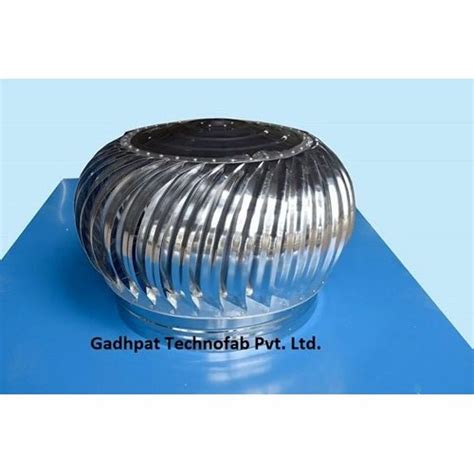 Stainless Steel Non Power Driven Turbo Air Ventilator For Industrial At ₹ 3200 In Ahmedabad