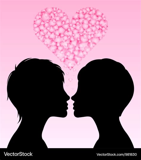 Lesbian Love Royalty Free Vector Image Vectorstock