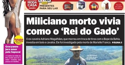 CAPA DO EXTRA RJ DESTA SEGUNDA 10 02 2020 AMAZÔNIA ACONTECE