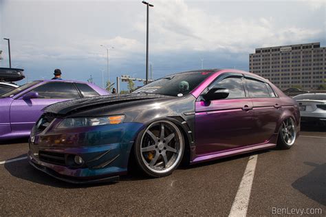 Purple Acura Tl At Tuner Evolution Benlevy