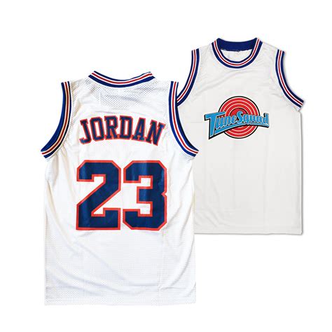 Michael Jordan #23 Tune Squad White Basketball Jersey - Walmart.com