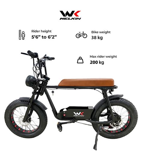 High Quality And User Assured WELKIN WKEM003 Electric Bike 20 4 0 Inch