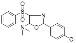 N 2 4 CHLOROPHENYL 4 PHENYLSULFONYL 1 3 OXAZOL 5 YL N N