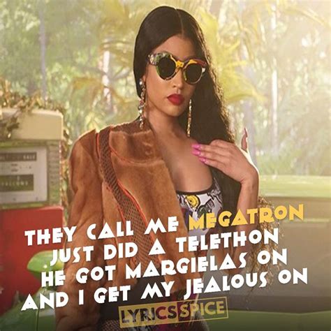 Megatron Lyrics & Image Quote - Nicki Minaj