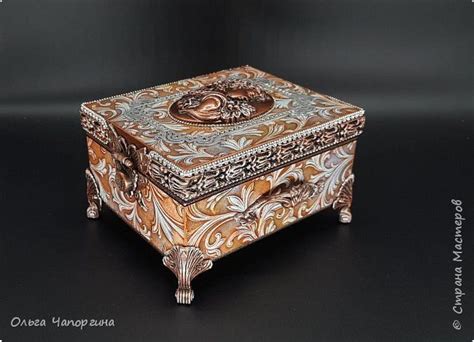 Китайская шкатулка | Страна Мастеров | Шкатулка, Декупаж, Морилка