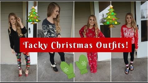 Tacky Christmas Outfit Ideas Youtube