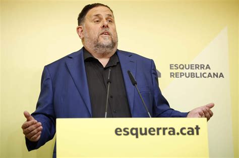 Junqueras Deixa A Presidencia De ERC Mais Di Estar Disposto A Volver A