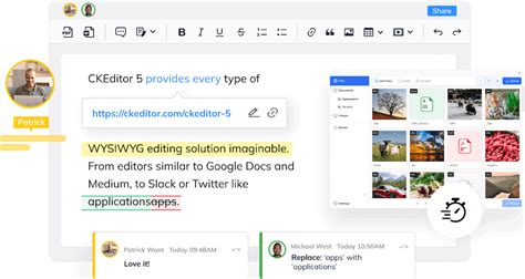 WYSIWYG HTML Editor With Collaborative Rich Text Editing