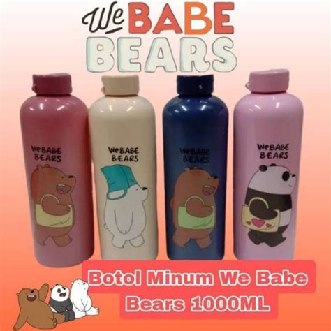 Jual Botol Minum We Babe Bears Liter Shopee Indonesia