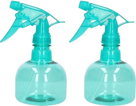 2x Waterverstuivers Spuitflessen 330 Ml Groen Plantenspuiten