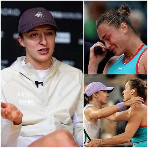 Tennis - SHOCKING: Iga Swiatek "Exposes" Aryna Sabalenka's Dethronement