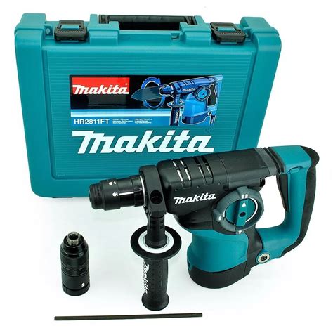 Rotomartillo Makita Hr Ft Sds Plus Mandriles Maleta Luz L E D