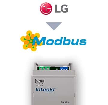 Intesis LG VRF Systems To Modbus RTU Interface KNX Ireland