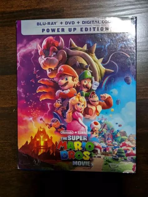 The Super Mario Bros Movie Power Up Edition Dvd Con Copertina