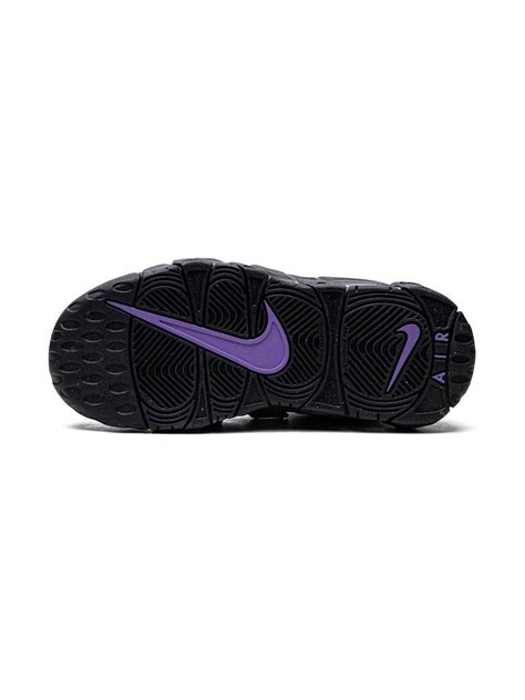 Nike Kids Air More Uptempo Black Action Grape Sneakers Black Farfetch