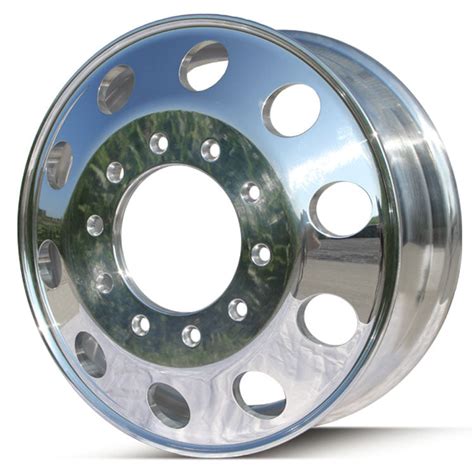 F53 And F59 Motorhome Aluminum 10 Lug Polished Wheel Kit Buy Truck Wheels