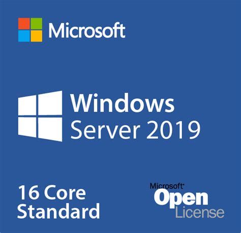 Microsoft Windows Server 2019 Standard 16 Core License With 10 Cals