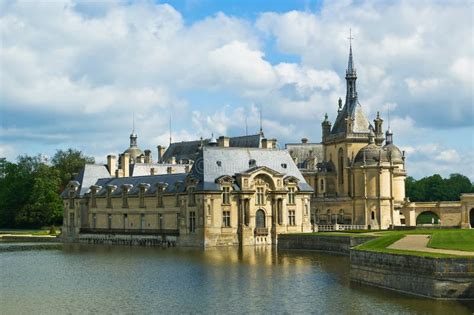 Chateau De Chantilly Chantilly Castle France Stock Image Image