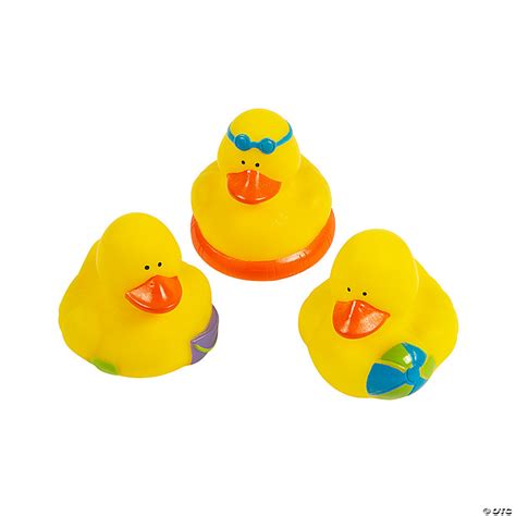 Beach Rubber Ducks 12 Pc Oriental Trading