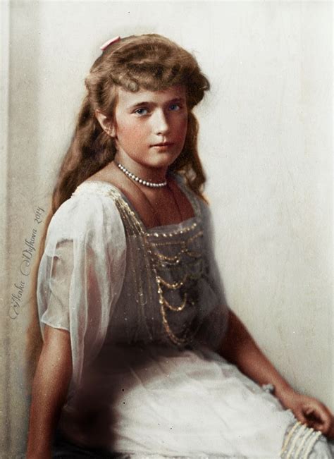 Last Grand Duchess Born In Purple Anastasia Nikolaevna Of Russia