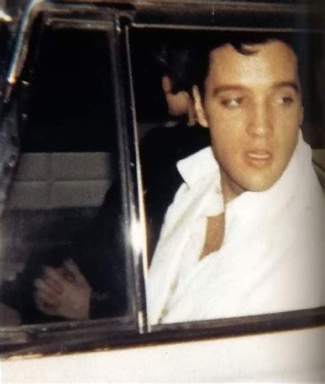 Elvis In His Car In 1964 In L A Elvis Elvis Presley Photos Elvis Presley