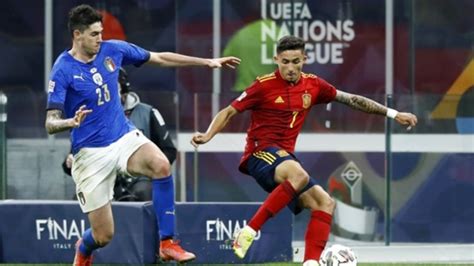 España Vs Italia Por Las Semifinales De La Uefa Nations League Día