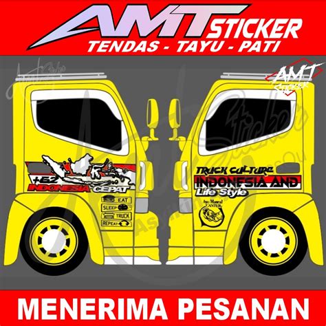 Jual Terbaru Sticker Pintu Samping Truk Canter Indonesia Cepat