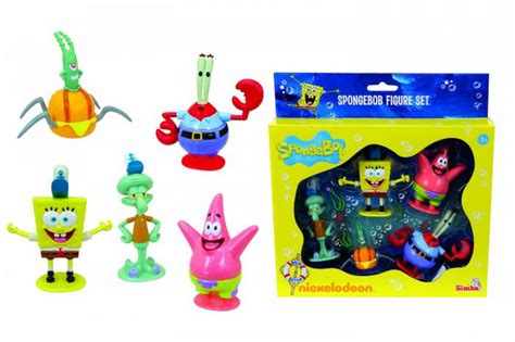 Simba Spongebob 5 Character Figures Action Figures And Roleplay