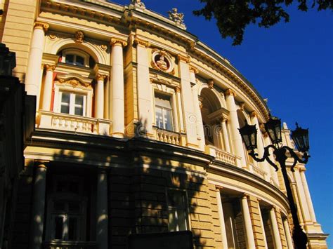 The Ancient Architecture of the City of Odessa Stock Image - Image of ...