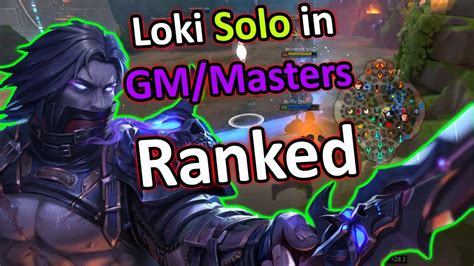 Loki Back At Dominating Ranked Smite Mastersgm Youtube