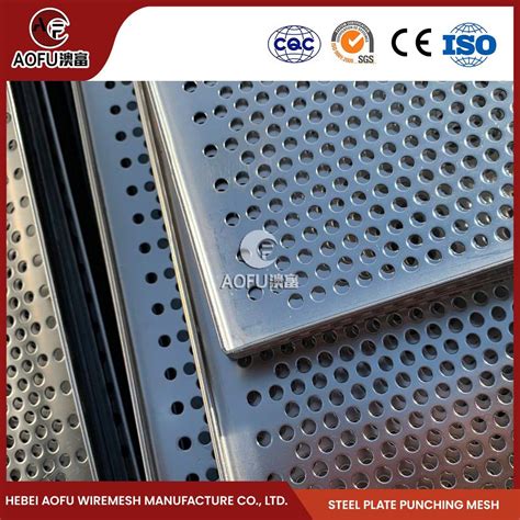 Aofu Wiremesh Architectural Perforated Metal Panel Factory Decorative