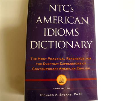 Ntc S American Idioms Dictionary Yahoo